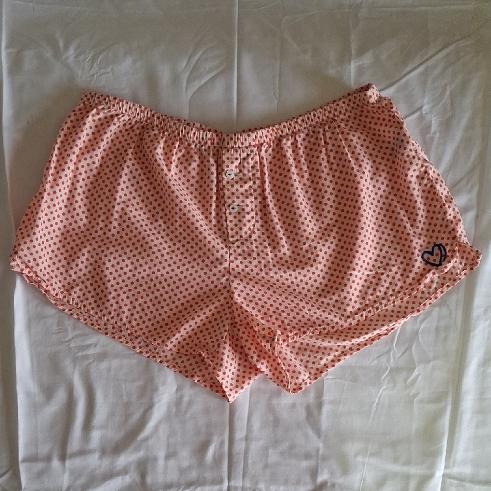Aerie Red Polka Dot Shorts